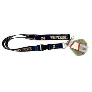 Michigan Wolverines NCAA Mojo Earth Love Lanyard